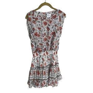 Misa Los Angeles Revolve Ginia Floral White Dress Mini XS